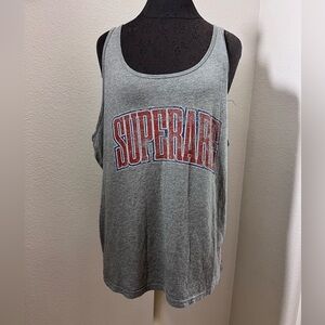 Superare Graphic Logo Tank Top Size Large
